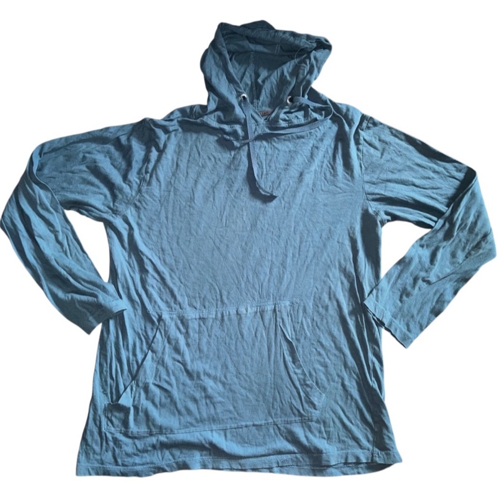 ♾️ real essentials hooded long sleeve shirt